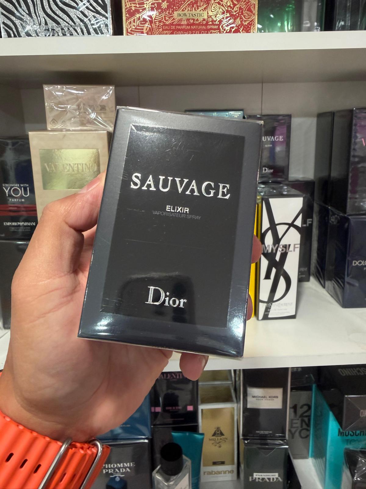 Caja Dior Sauvage Elixir